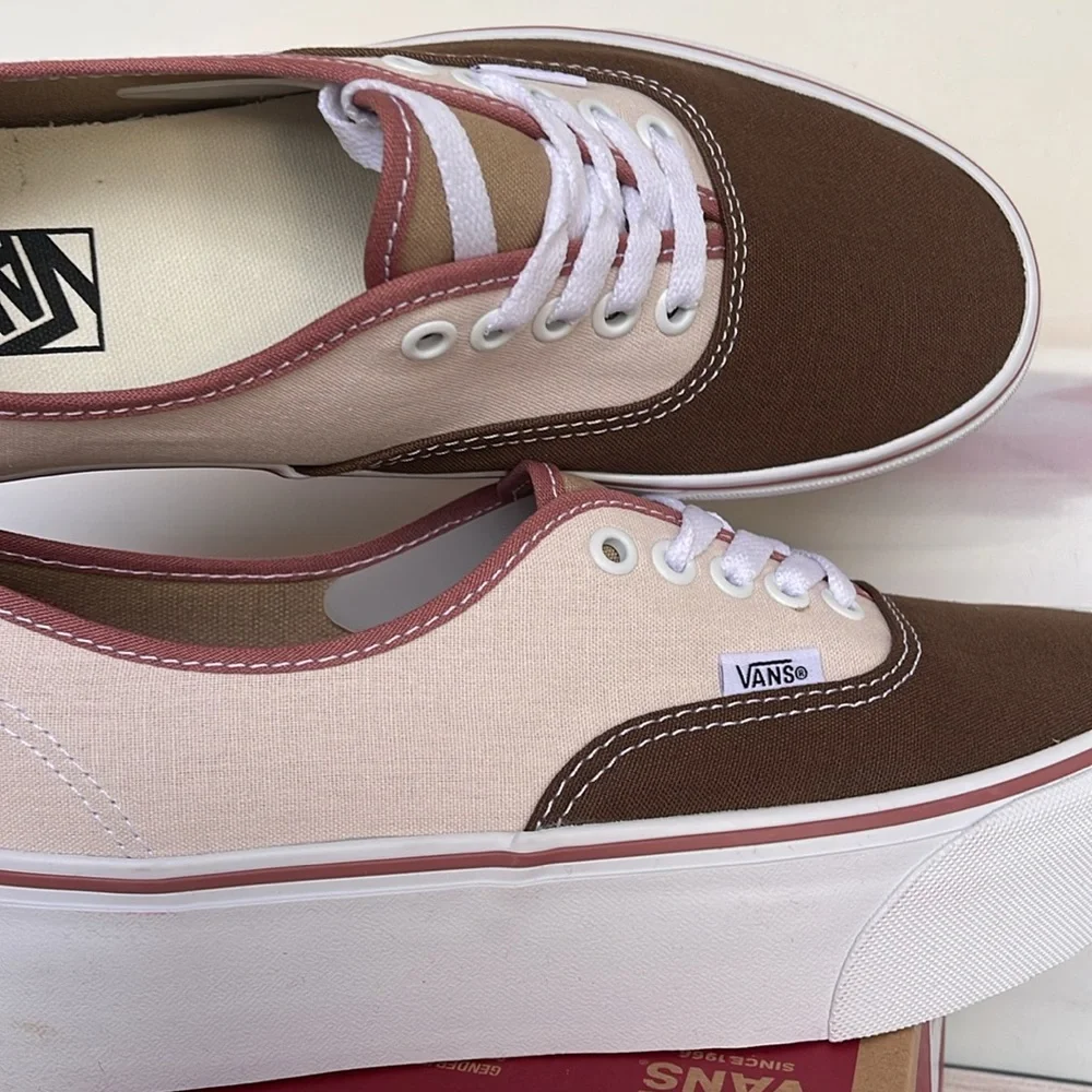 Vans WMNS Authentic Stackform Earthy Blocking Multi Color VN000CN0BMG Platforms
